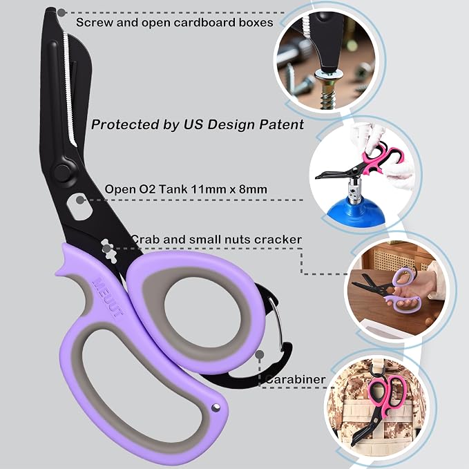 MEUUT All Purpose Scissor –Multi-Purpose Utility Scissors - Image 7