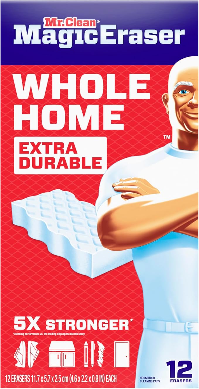 Mr. Clean Magic Eraser Sponge, All Purpose Cleaner, Cleaning Scrubber, Shower - Image 10