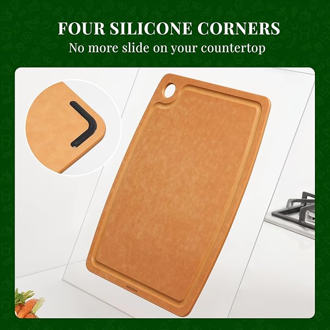 Kikcoin Wood Cutting Board, Cutting Boards - Image 3