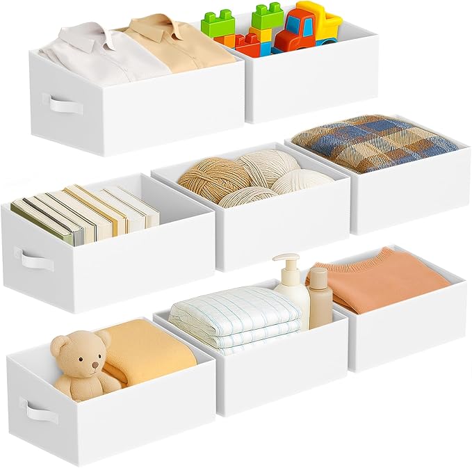 DIMJ Closet Storage Bins 8 Pack by DiMJ