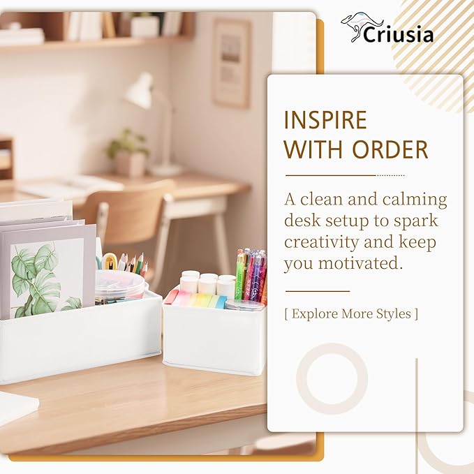 Criusia 15 Pack Drawer Organizer - Image 3