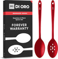 DIORO Silicone Mixing & Serving Spoons by DIORO
