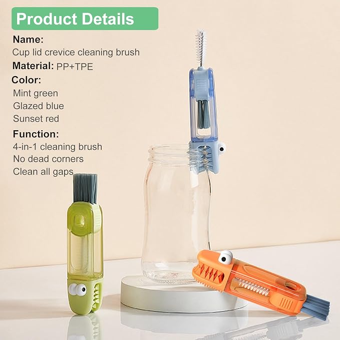 4 in 1 Cup Lid Cleaning Brush - Image 6