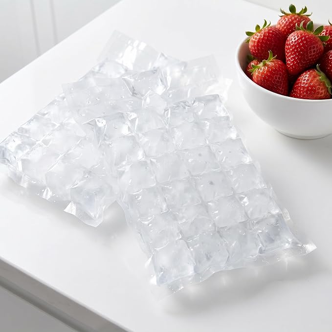 Disposable Ice Bags 100Packs, Self-Seal Mini Ice Cube Trays - Image 6
