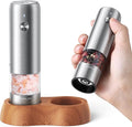FORLIM Mini Electric Salt and Pepper Grinder Set by FORLIM