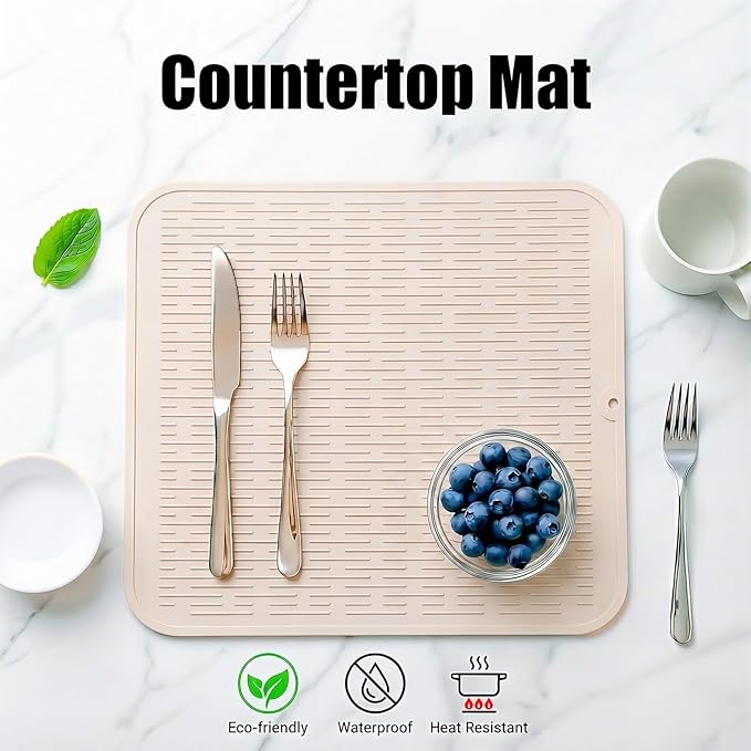 MicoYang Silicone Dish Drying Mat - Image 3