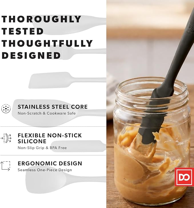 All New DI ORO 6-Piece Silicone Spatula Set - Image 6