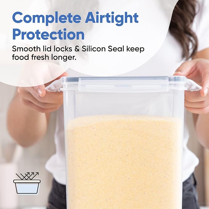 Chef's Path Extra Large Airtight Food Storage Containers - Image 6