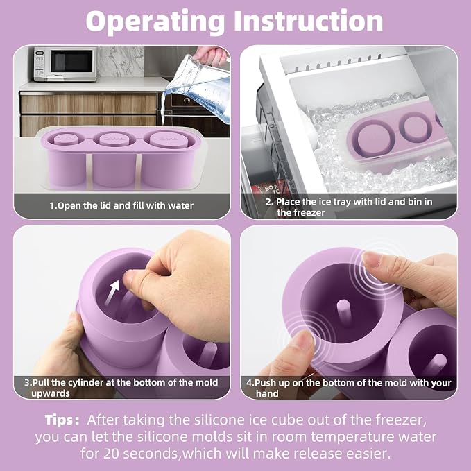 Tcamp Tumbler Ice Mold, Ice Cube Tray - Image 4