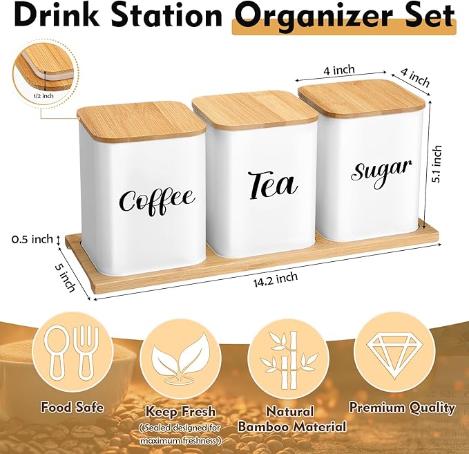 Tioncy Coffee Tea Sugar Container - Image 2