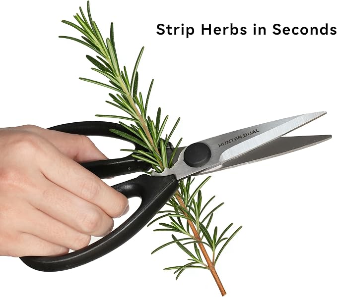 Kitchen Scissors for Food, HUNTER.DUAL Heavy Duty Come Apart Poultry Shears for - Image 3