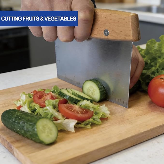 Professional Dough Cutter & Bench Scraper - Image 5