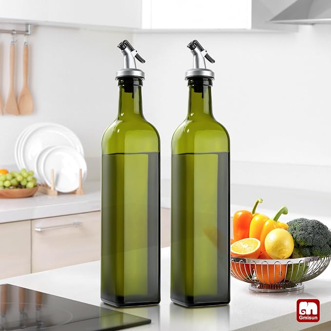 GMISUN Olive Oil Dispenser Bottle 2 Pack, Olive Oil Dispenser - Image 5