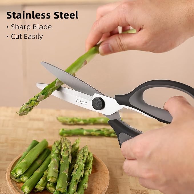 Kitchen Scissors All Purpose, Heavy Duty Stainless Steel Come Apart Kitchen - Image 6