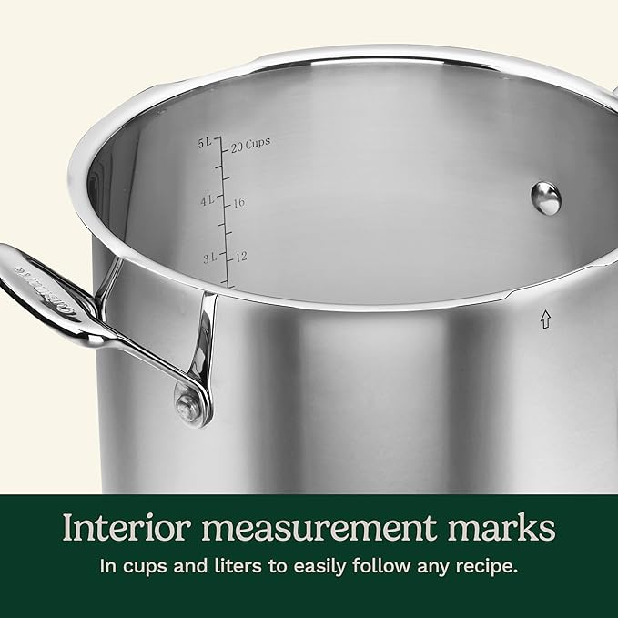 Cuisinart 766S-22 6 Qt. Stainless Steel Pasta Pot w/Straining Cover - Image 4