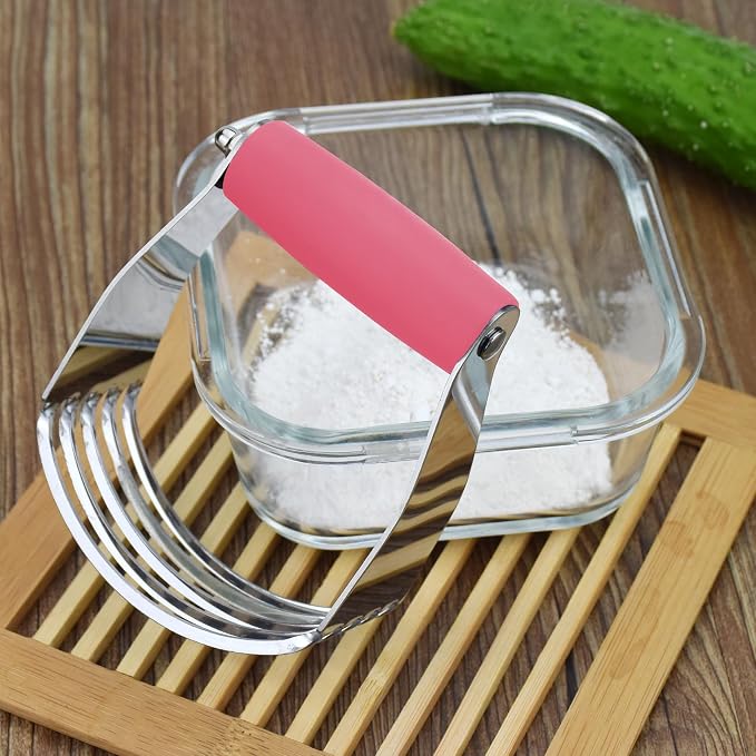 Dough Blender Heavy Duty Pastry Cutter Stainless Steel Butter Cutter - Image 4