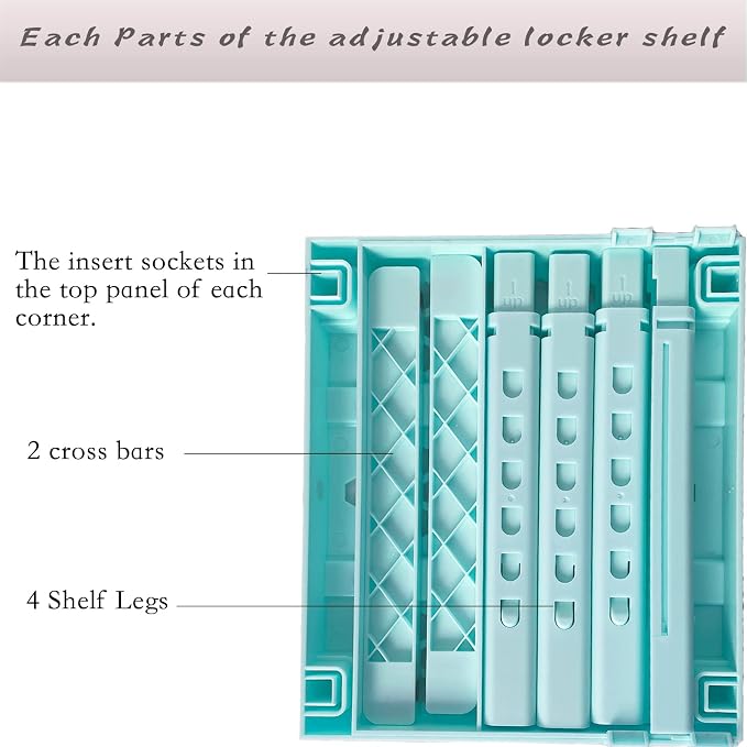 Svartur Adjustable Locker Shelf - Image 8