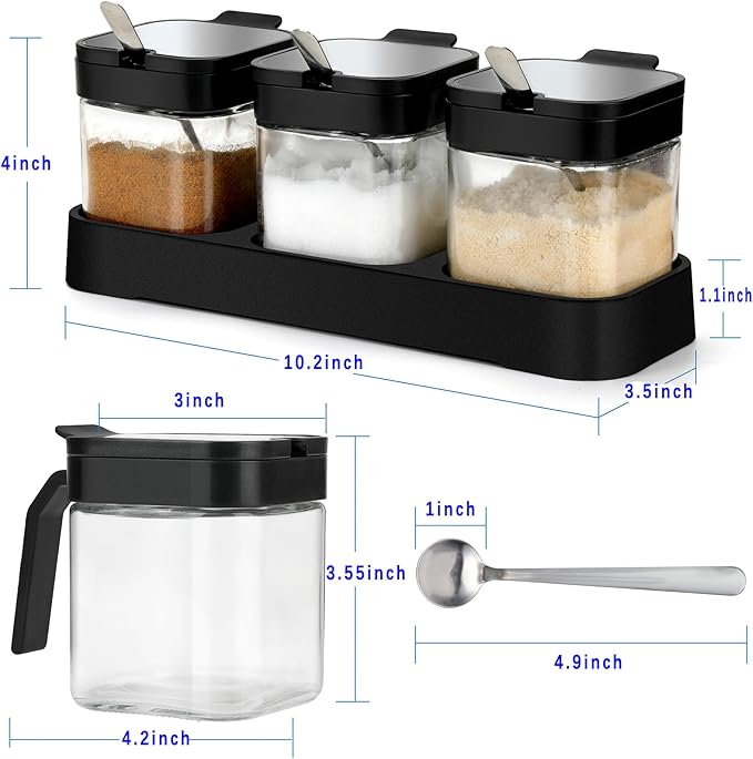 Mlici Condiment Jar Spice Container - Image 6