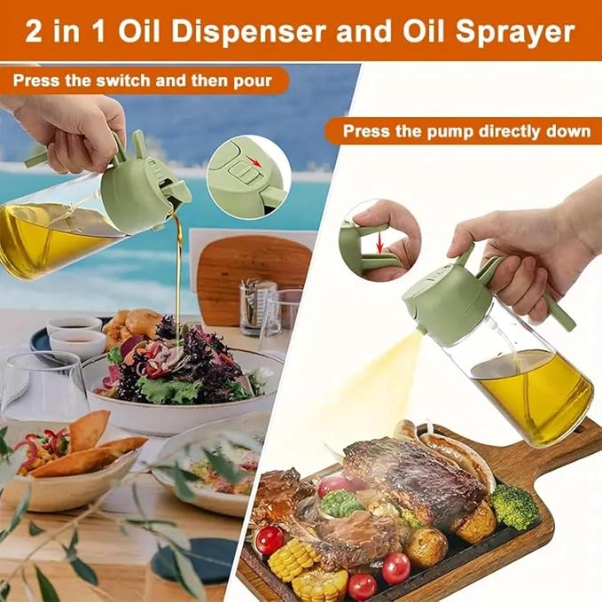 16oz/470ml Glass Olive Oil Sprayer - Image 7