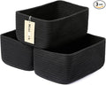 MiniArk Small Storage Baskets for Organizing | Closet Organizer Bins | Shelf by MiniArkStorageBasketsHome