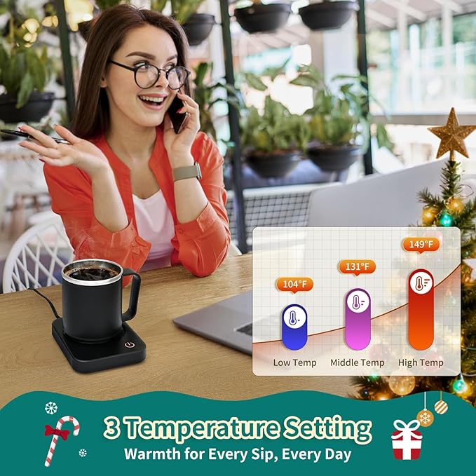 VOBAGA Coffee Mug Warmer for Desk - Image 3