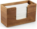 Paper Towel Dispenser Countertop, Burnt Wood Folded Paper Hand Towel Holder by Unknown