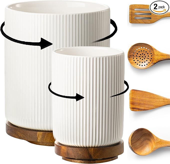 getstar Large Rotating Utensil Holder by Getstar