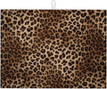 Brown Leopard Dish Drying Mat Black Cheetah Skin Wild Animal Print Drying Rack by Unknown