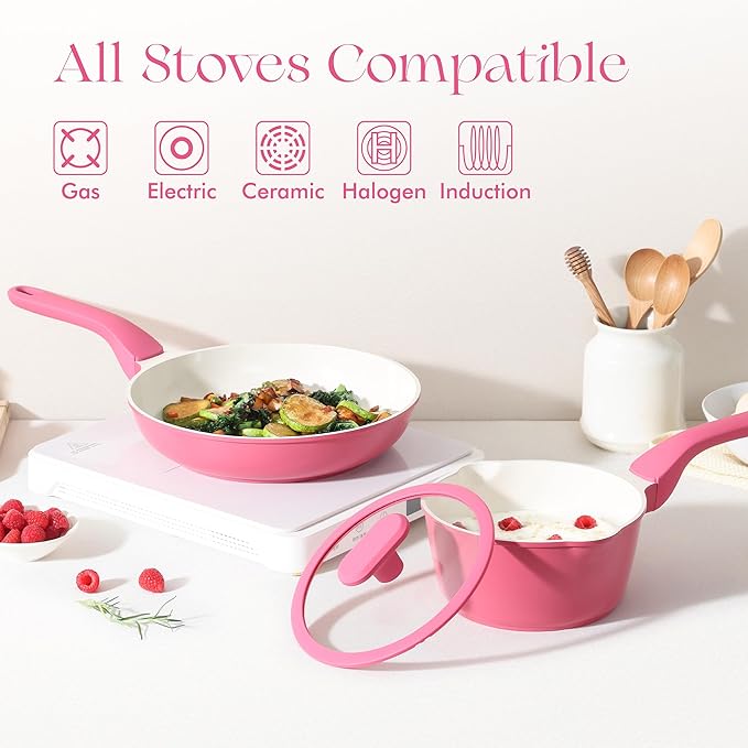 PRICUSIS Nonstick Ceramic Frying Pan - Image 7