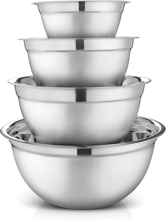AVADOR Premium Stainless Steel Mixing Bowls, Space Saving, Prepping 0.74qt - Image 2