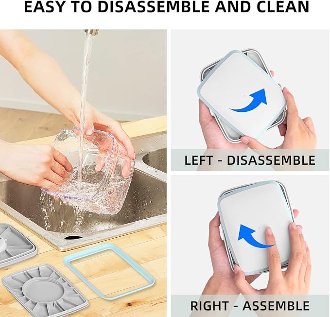 8-Piece Set of Pop Airtight Food Storage Containers - Image 5