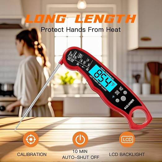 KULUNER TP-01 Waterproof Digital Instant Read Meat Thermometer - Image 5