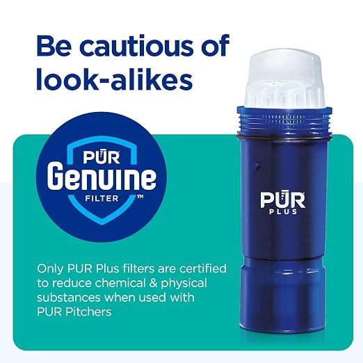 PUR Plus 7-Cup Water Filter Pitcher, Great-Tasting Water, Dishwasher Safe - Image 5