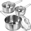 MICHELANGELO Stainless Steel Saucepan by Michelangelo