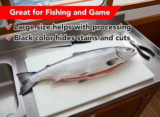 Big 30 x 18 Plastic Cutting Board - Image 5