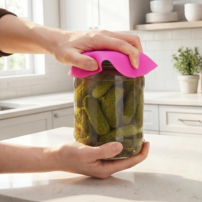 NIHOME Silicone Jar Opener – 6 Inch Large Anti-Slip Grip Pads, Premium 100% - Image 2