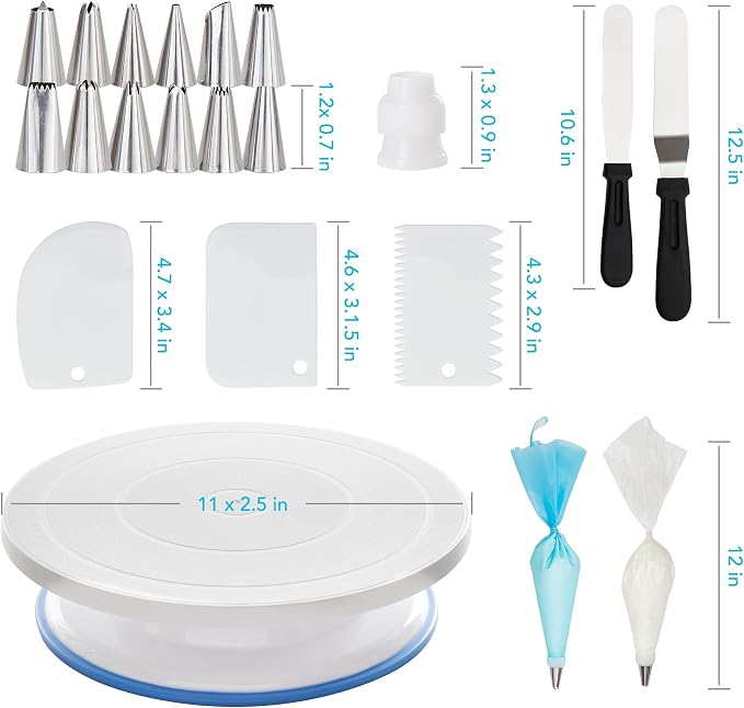 Cake Decorating Tools Supplies Kit - Image 8
