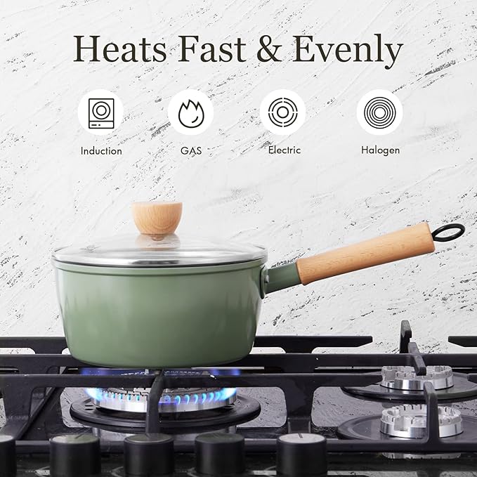 ROCKURWOK Ceramic Nonstick Sauce Pan - Image 7