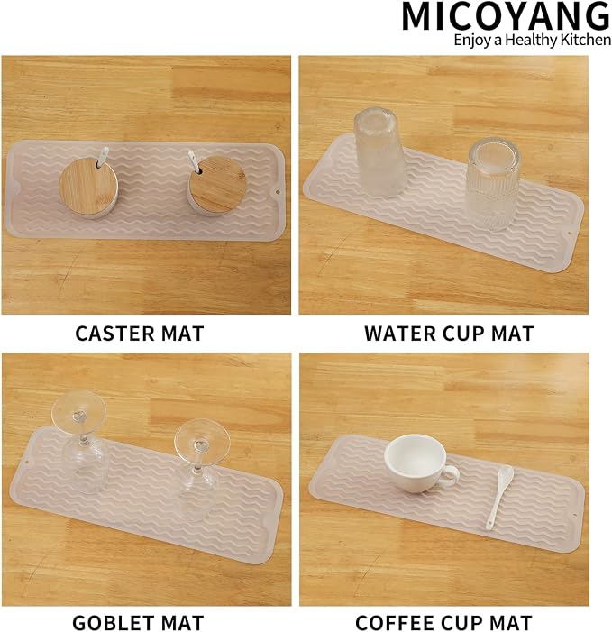 MicoYang Silicone Dish Drying Mat - Image 3
