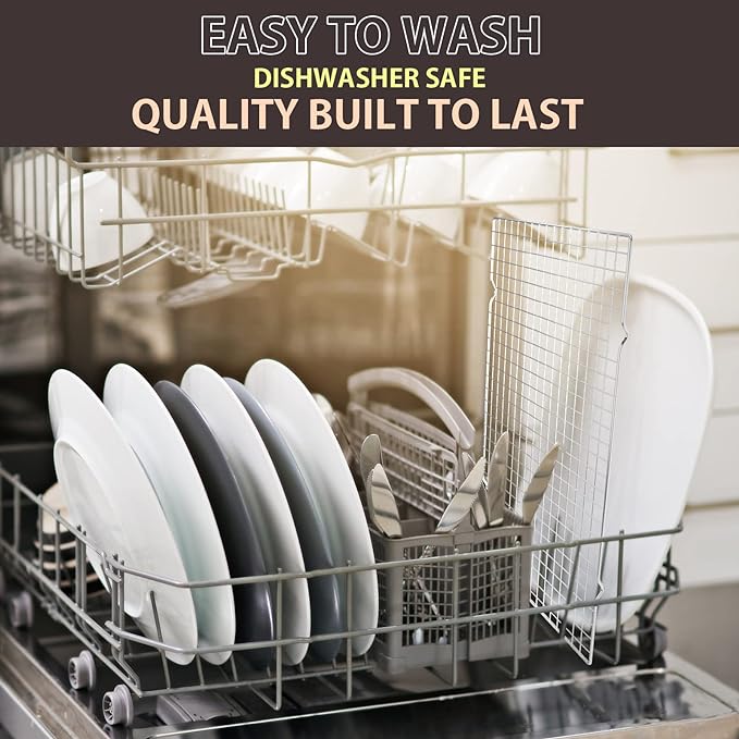Cooling Rack for Baking, 16x10 Inches Baking Rack, Thick Wire Cookie Rack for - Image 5
