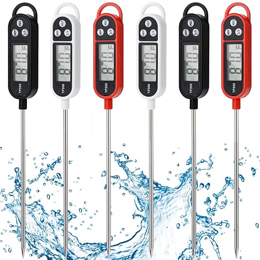 6pcs Candy Thermometer Digital Instant Read by BAEMEFLE