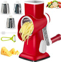 Cheese Grater with Handle, Vegetables and Fruits and Easy to Clean by Eleko+Meyar