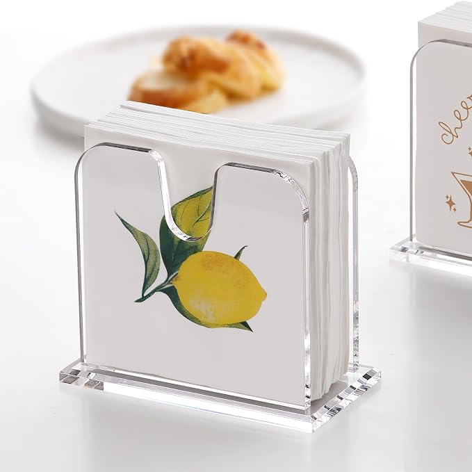 DINGHUO Acrylic Cocktail Napkin Holder - Image 5