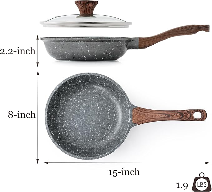 SENSARTE Nonstick Frying Pan Skillet - Image 8
