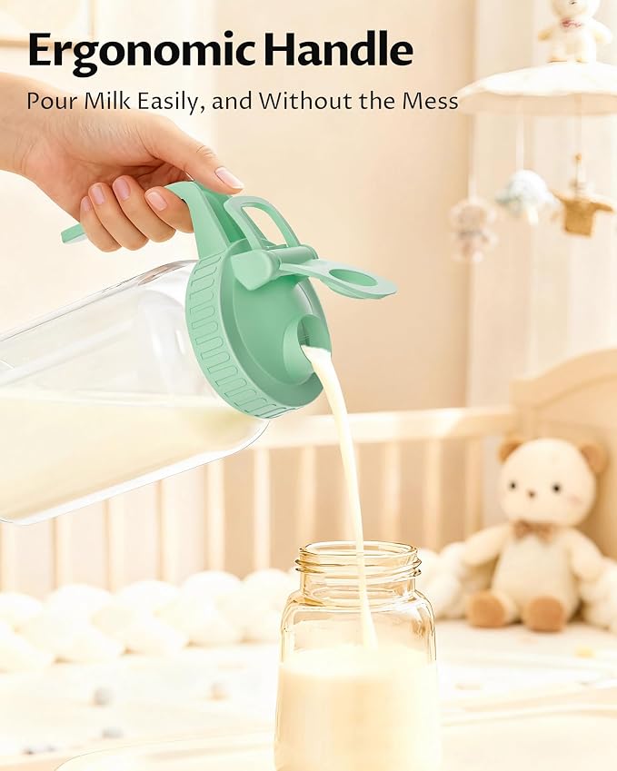 64oz Glass Breast Milk Pitcher - Image 5