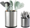 LIBODOUR Kitchen Utensil Holder Extra Large Rotating by ModernandFarmhouseUtensilHolder