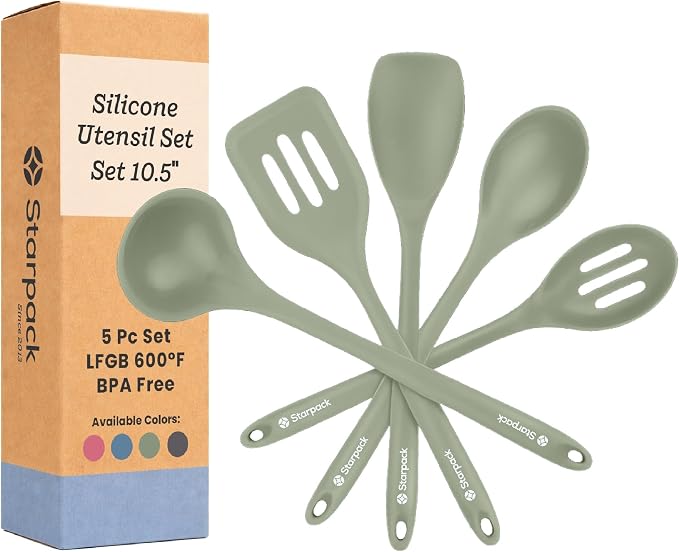 Starpack 'Stir & Serve' Silicone Cooking Utensils Set by StarpackHome
