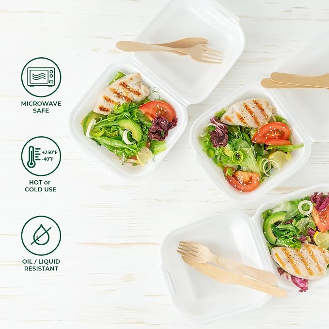 Freshware Clamshell Food Containers - Image 4