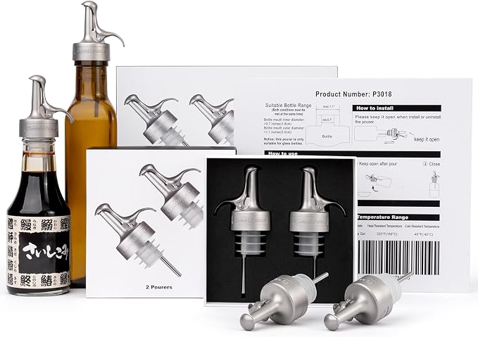 Olive Oil Spouts, Stainless Steel Pour Spout, Olive Oil Pour Spout - Image 8