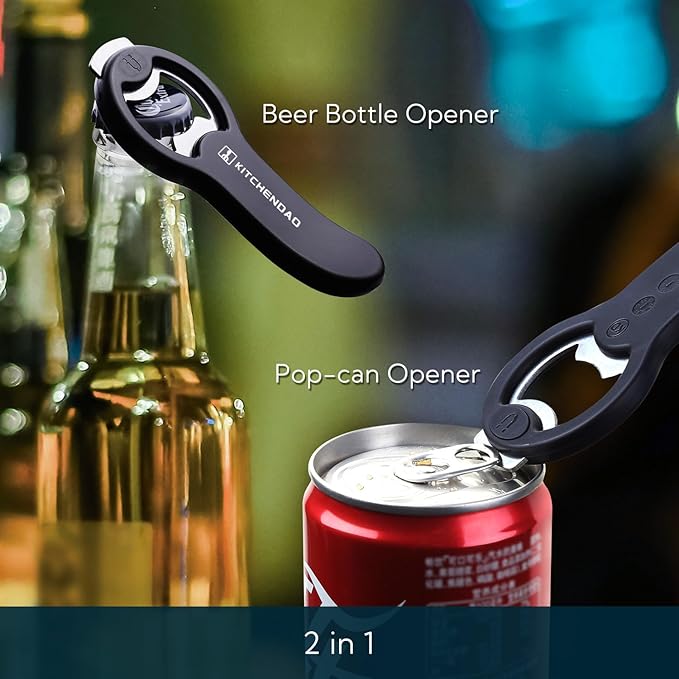 KITCHENDAO 2 in 1 Magnetic Beer Bottle Opener - Image 2